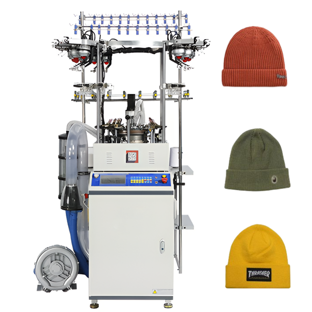 Circular Jacquard Hat Knitting Making Machine Auto Control Computer 8  Feeders 12 Collars Hats Scarf Knitted Making Machinery - Machine Centre -  AliExpress